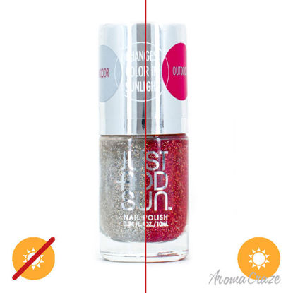 Picture of Color-Changing Nail Polish - Ruby Slippers by DelSol for Women - 0.34 oz