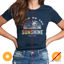 Picture of Women Crew Tee - Bring On The Sunshine - Indigo by DelSol for Women - 1 Pc T-Shirt (L-G-G)