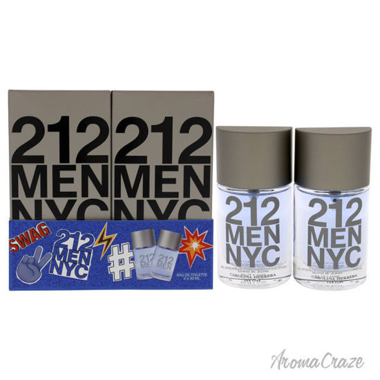 Picture of 212 Men NYC by Carolina Herrera for Men - 2 Pc Gift Set 2 x 1oz