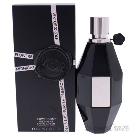 Picture of Flowerbomb Midnight by Viktor and Rolf for Women - 3.4 oz EDP Spray