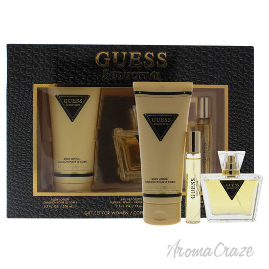 Picture of Guess Seductive by Guess for Women - 3 Pc Gift Set 2.5oz EDT Spray, 0.5oz EDT Spray 6.7oz Body Lotion