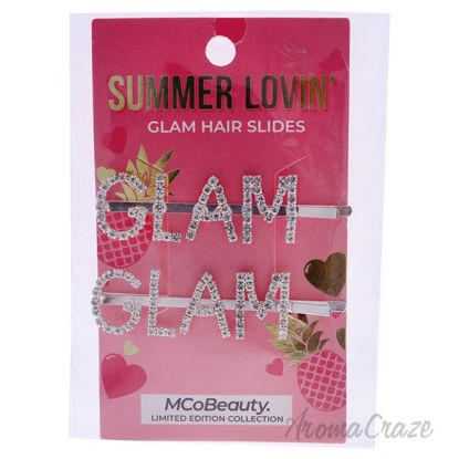 Picture of Summer Lovin Glame Hair Slides by MCoBeauty for Women - 2 Pc Hair Clips (Limited Edition)
