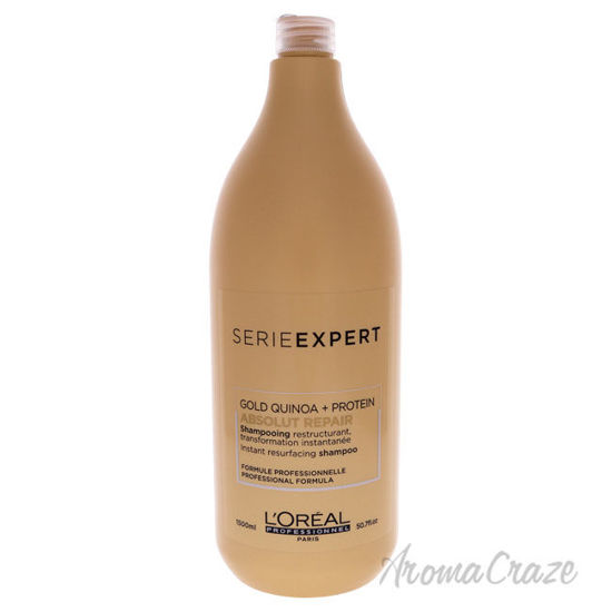Picture of Serie Expert Absolut Repair Gold Shampoo by LOreal Professional for Unisex - 50.7 oz Shampoo