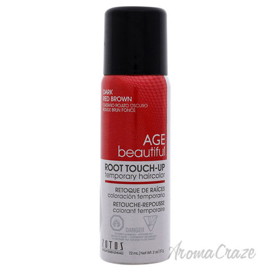 Picture of Root Touch Up Temporary Haircolor Spray - Dark Red Brown by AGEbeautiful for Unisex - 2 oz Hair Color