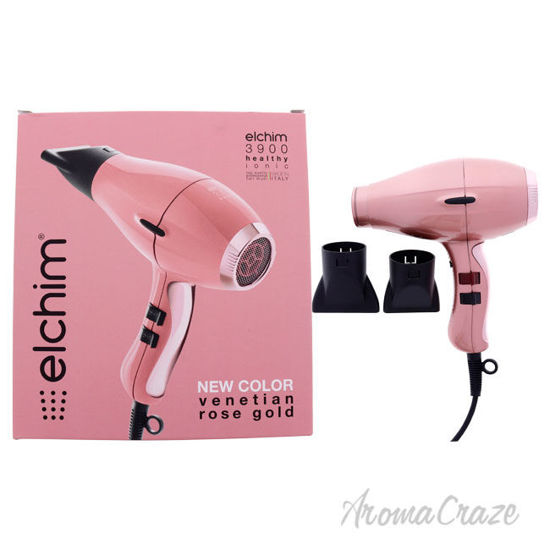 Picture of 3900 Healthy Ionic Hair Dryer - Venetian Rose Gold by Elchim for Unisex - 1 Pc Hair Dryer