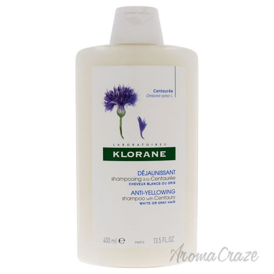 Picture of Anti-Yellowing Shampoo With Centaury by Klorane for Women - 13.5 oz Shampoo