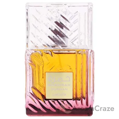 Picture of Khamrah - Dukhan by Lattafa for Unisex - 3.4 oz EDP Spray