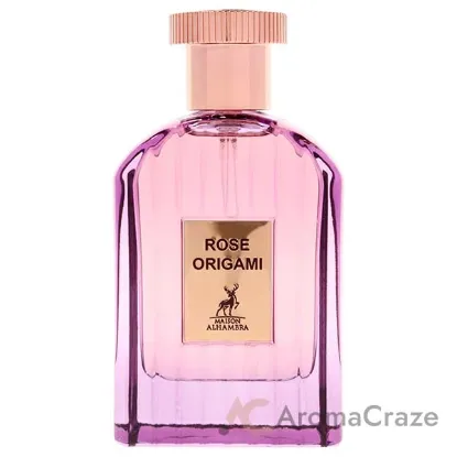 Picture of Rose Origami by Maison Alhambra for Unisex - 3.4 oz EDP Spray