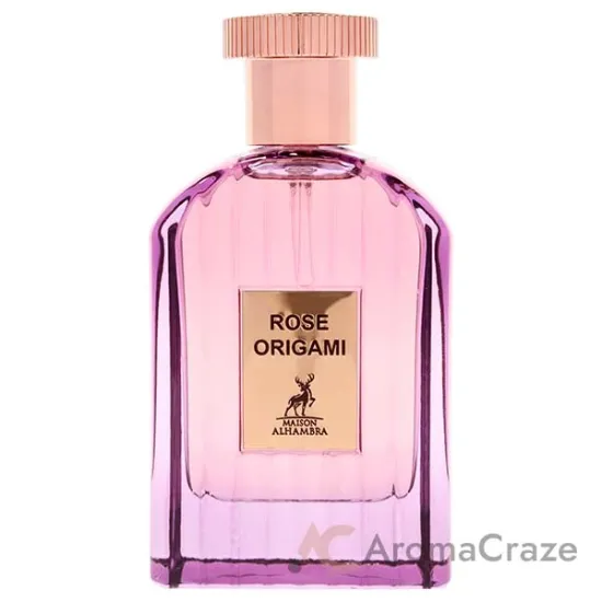 Picture of Rose Origami by Maison Alhambra for Unisex - 3.4 oz EDP Spray