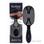 Picture of Circular Venting Detangling C Brush - Black by NuWay 4Hair for Unisex - 1 Pc Hair Brush