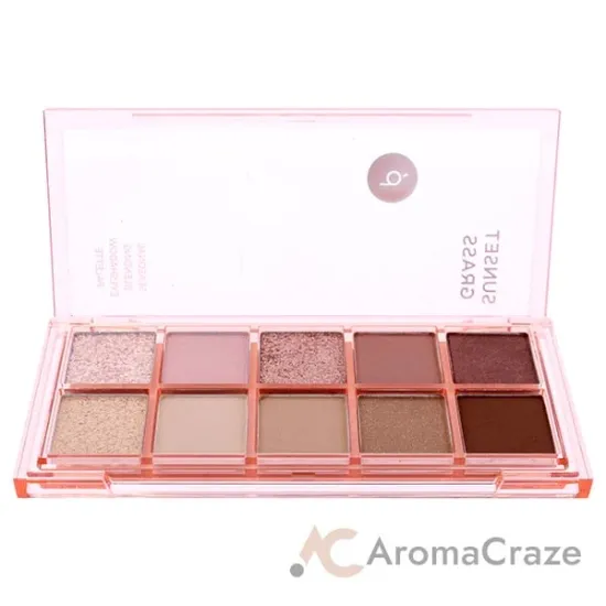 Picture of Seasonal Blending Eyeshadow Palette - 01 Sunset Grass by Peach C for Women - 0.28 oz Eye Shadow