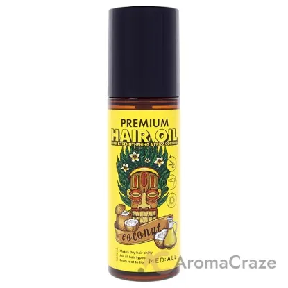 Picture of Premium Coconut Oil Hair Serum by Med:All for Women - 1.85 oz Serum