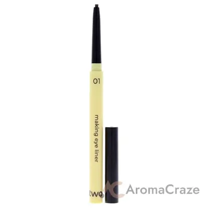 Picture of Making Eye Liner - 01 Icing Black by Two Edit for Women - 0.004 oz Eyeliner