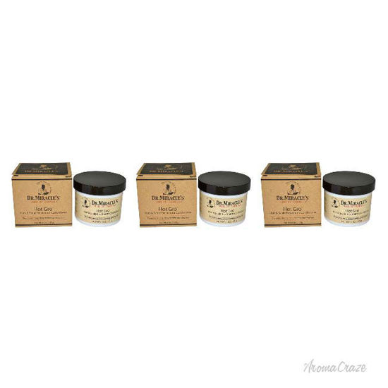 Picture of Hot Gro Hair Scalp Treatment Conditioner by Dr. Miracles for Unisex - 4 oz Conditioner - Pack of 3