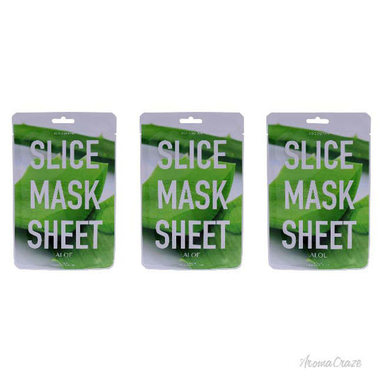 Picture of Slice Sheet Mask - Aloe by Kocostar for Unisex - 1 Pc Mask - Pack of 3