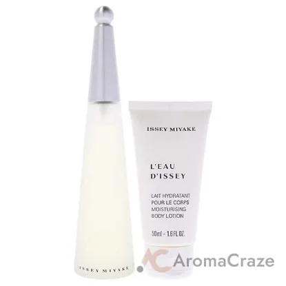 Picture of Leau Dissey by Issey Miyake for Women - 2 Pc Gift Set 1.6oz EDT Spray, 1.6oz Body Lotion