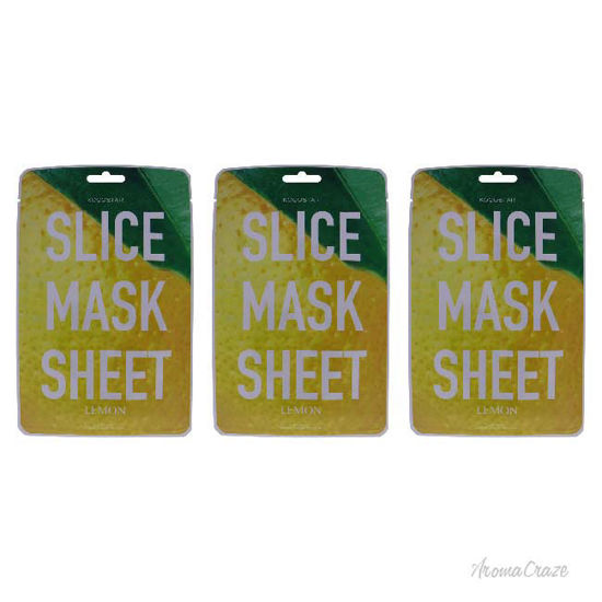 Picture of Slice Sheet Mask - Lemon by Kocostar for Unisex - 1 Pc Mask - Pack of 6