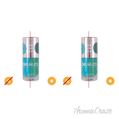 Picture of Color-Changing Nail Polish - Down to Earth by DelSol for Women - 0.34 oz Nail Polish - Pack of 2