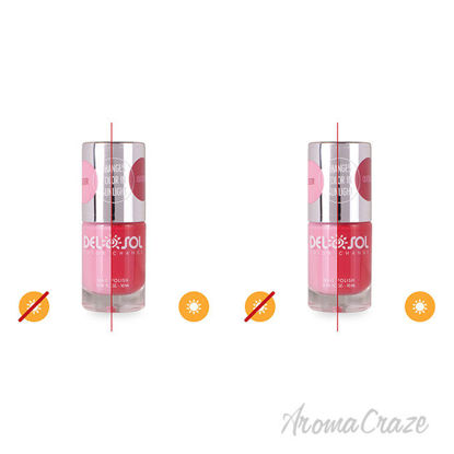 Picture of Color-Changing Nail Polish - Drops of Jupiter by DelSol for Women - 0.34 oz Nail Polish - Pack of 2