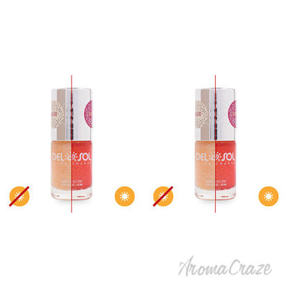 Picture of Color-Changing Nail Polish - Sweet by DelSol for Women - 0.34 oz Nail Polish - Pack of 2