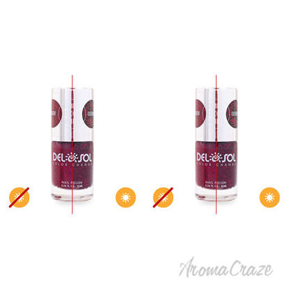 Picture of Color-Changing Nail Polish - Triple Dig it Drama by DelSol for Women - 0.34 oz Nail Polish - Pack of 2