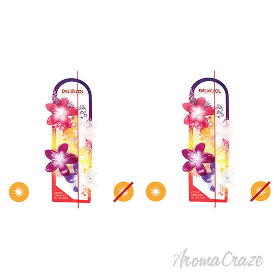 Picture of Color-Changing Hair Pins - Plumeria by DelSol for Women - 1 Pc Hair Clips - Pack of 2