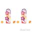 Picture of Color-Changing Hair Pins - Plumeria by DelSol for Women - 1 Pc Hair Clips - Pack of 2