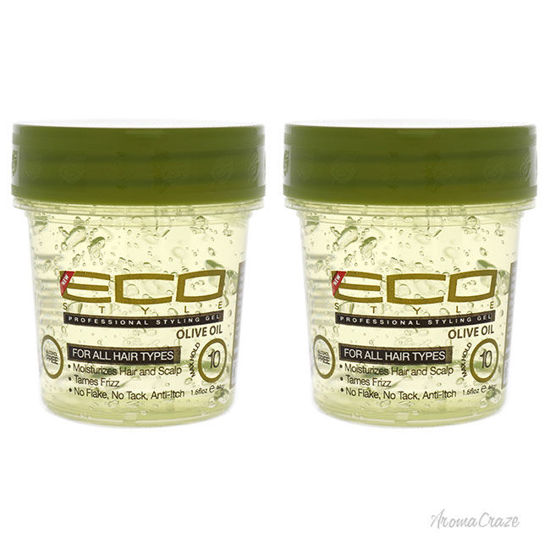 Picture of Eco Style Gel - Olive Oil by Ecoco for Unisex - 1.6 oz Gel - Pack of 2