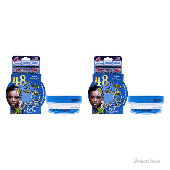 Picture of Playn Stay Edge Control Gel - Pure by Ecoco for Unisex - 3 oz Gel - Pack of 2