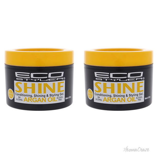 Picture of Eco Shine Gel - Argan Oil by Ecoco for Unisex - 3 oz Gel - Pack of 2