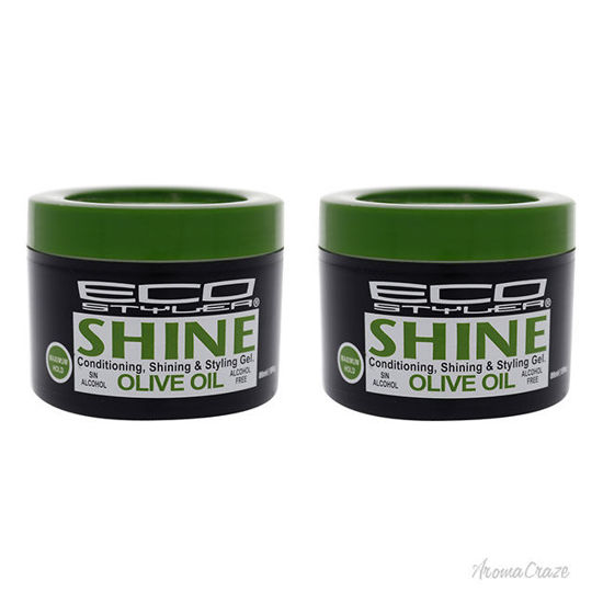Picture of Eco Shine Gel - Olive Oil by Ecoco for Unisex - 3 oz Gel - Pack of 2