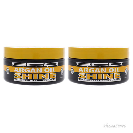 Picture of Eco Shine Gel - Argan Oil by Ecoco for Unisex - 8 oz Gel - Pack of 2