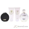 Picture of Versace Eros by Versace for Women - 4 Pc Gift Set 3.4oz EDP Spray, 3.4oz Luxury Body Lotion, 3.4oz Luxury Shower Gel, Round Make Up Case