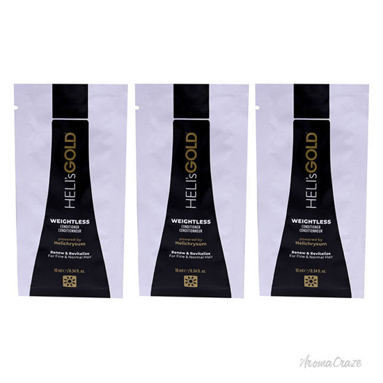 Picture of Weightless Conditioner by Helis Gold for Unisex - 0.34 oz Conditioner - Pack of 3