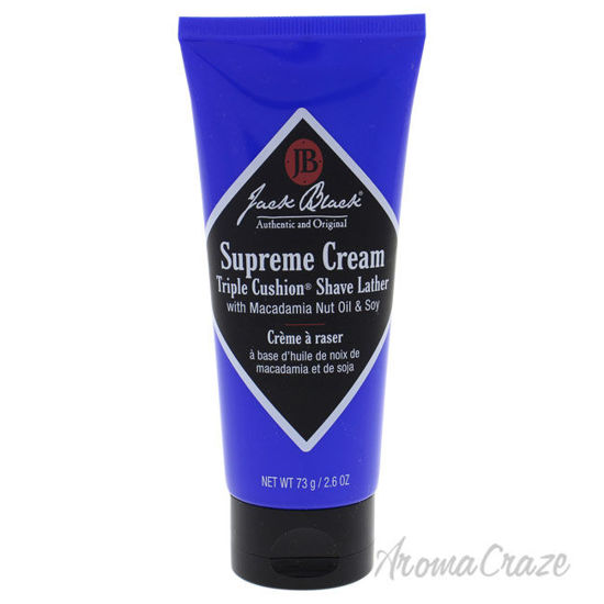 Picture of Supreme Cream Triple Cushion Shave Lather by Jack Black for Men - 2.6 oz Shaving Cream