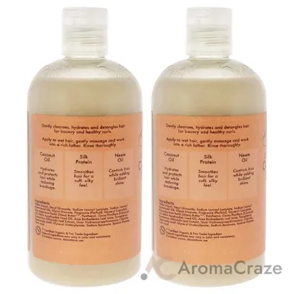 Picture of Coconut & Hibiscus Curl & Shine Shampoo - Pack of 2 by Shea Moisture for Unisex - 13 oz Shampoo