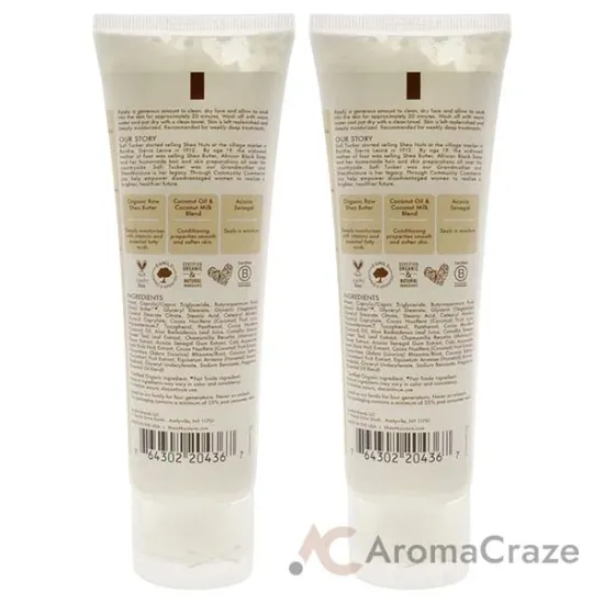 Picture of 100% Virgin Coconut Oil Daily Hydration Milk Mask - Pack of 2 by Shea Moisture for Unisex - 4 oz Mask