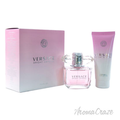 Picture of Versace Bright Crystal by Versace for Women - 2 Pc Gift Set 3oz EDT Spray, 3.4oz Perfumed Body Lotion