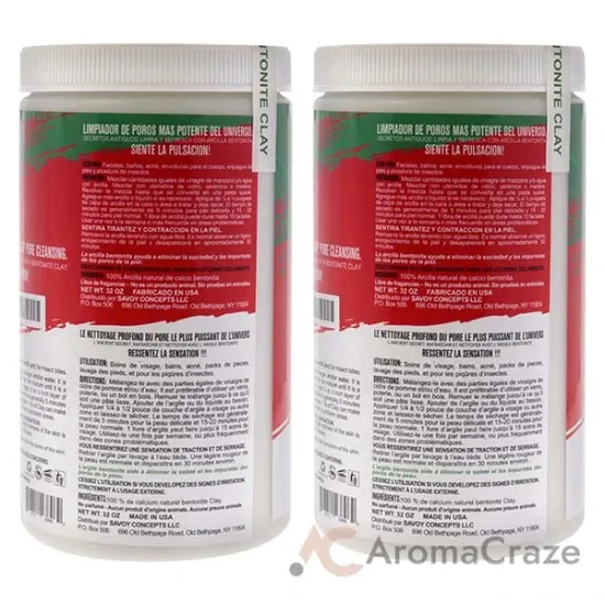 Picture of Powerful Deep Pore Cleansing Clay - Pack of 2 by Mayan Magic Mud for Unisex - 32 oz Cleanser