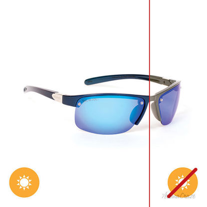 Picture of Solize California Sun - Charcoal-Blue by DelSol for Men - 1 Pc Sunglasses