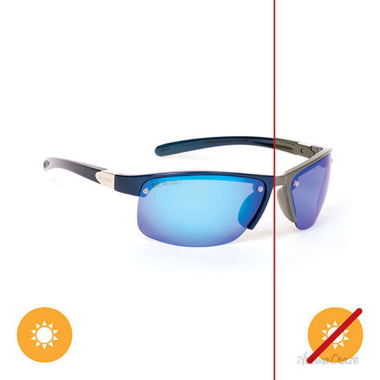 Picture of Solize California Sun - Charcoal-Blue by DelSol for Men - 1 Pc Sunglasses