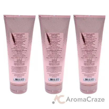 Picture of A Thousand Wishes Ultra Shea Body Cream by Bath and Body Works for Women - 8 oz Body Cream - Pack of 3