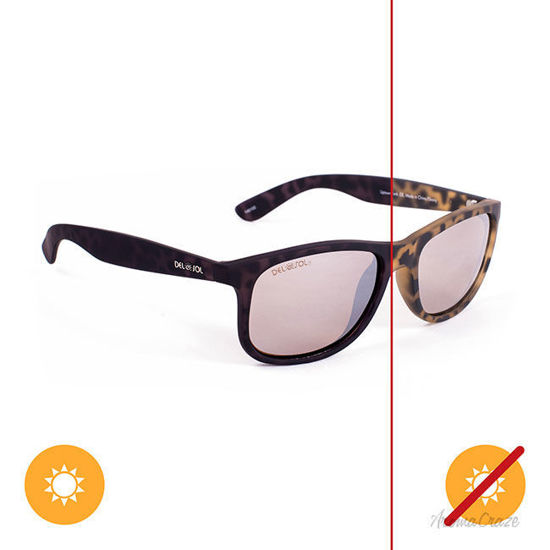 Picture of Solize Uptown Funk - Tortoise-Ebony by DelSol for Unisex - 1 Pc Sunglasses