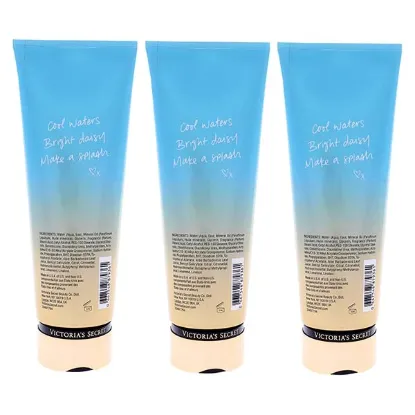 Picture of Aqua Kiss Fragrance Lotion by Victorias Secret for Women - 8 oz Body Lotion - Pack of 3