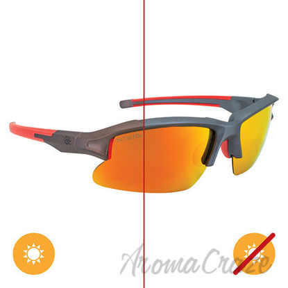 Picture of Solize Light My Fire - Gray to Orange by DelSol for Men - 1 Pc Sunglasses