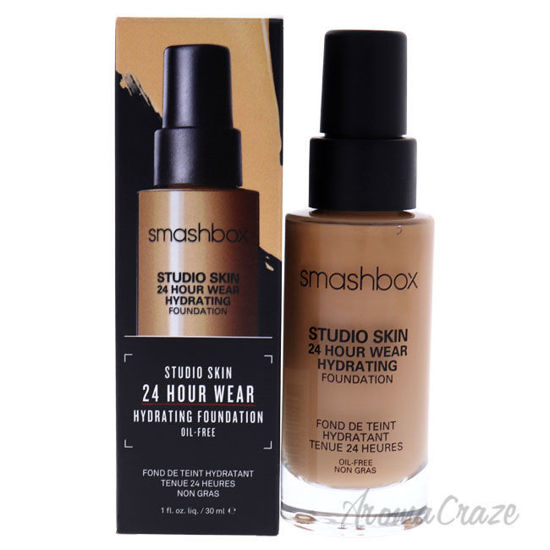 Picture of Studio Skin 24 Hour Wear Hydrating Foundation - 2.4 Light-Medium With Warm-Peachy Undertone by Smashbox for Women - 1.0 oz Foundation