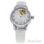 Picture of REDM3 Silver/White Leather Strap Watch by Jean Bellecour for Women - 1 Pc Watch