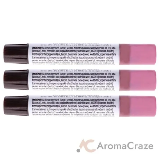 Picture of Burts Bees Lip Shimmer - Watermelon by Burts Bees for Women - 0.09 oz Lip Shimmer - Pack of 3