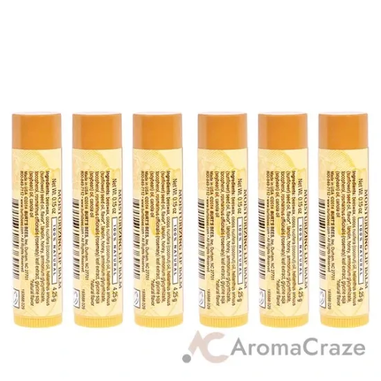 Picture of Honey Moisturizing Lip Balm Blister by Burts Bees for Unisex - 0.15 oz Lip Balm - Pack of 6