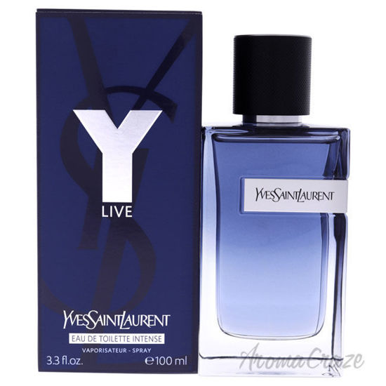 Y Live Intense by Yves Saint Laurent for Men - 3.3 oz EDT Spray 